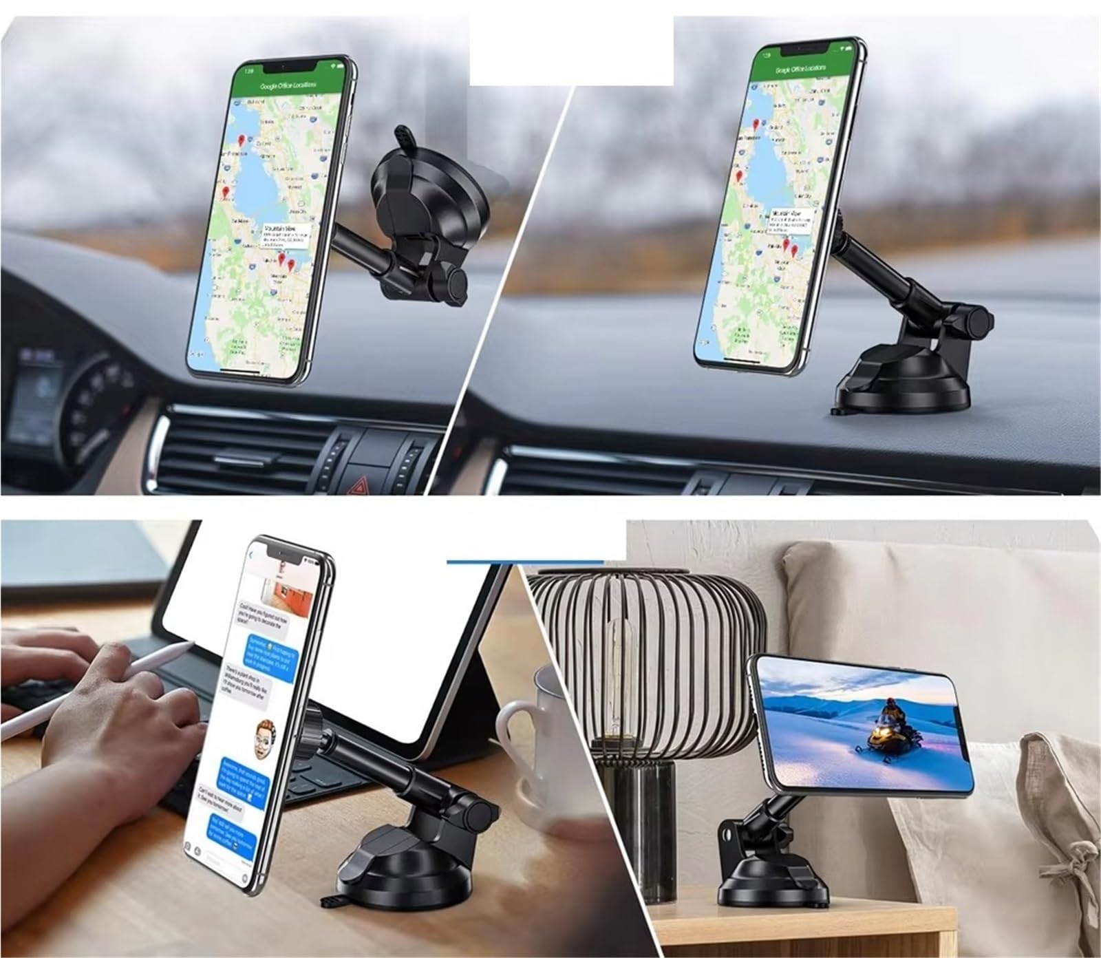 Per Iphone 12 11 Per X Supporto Magnetico Per Telefono Auto Ventosa Universale Telefono Auto Magnete Supporto Cellulare Porta Cellulare Auto