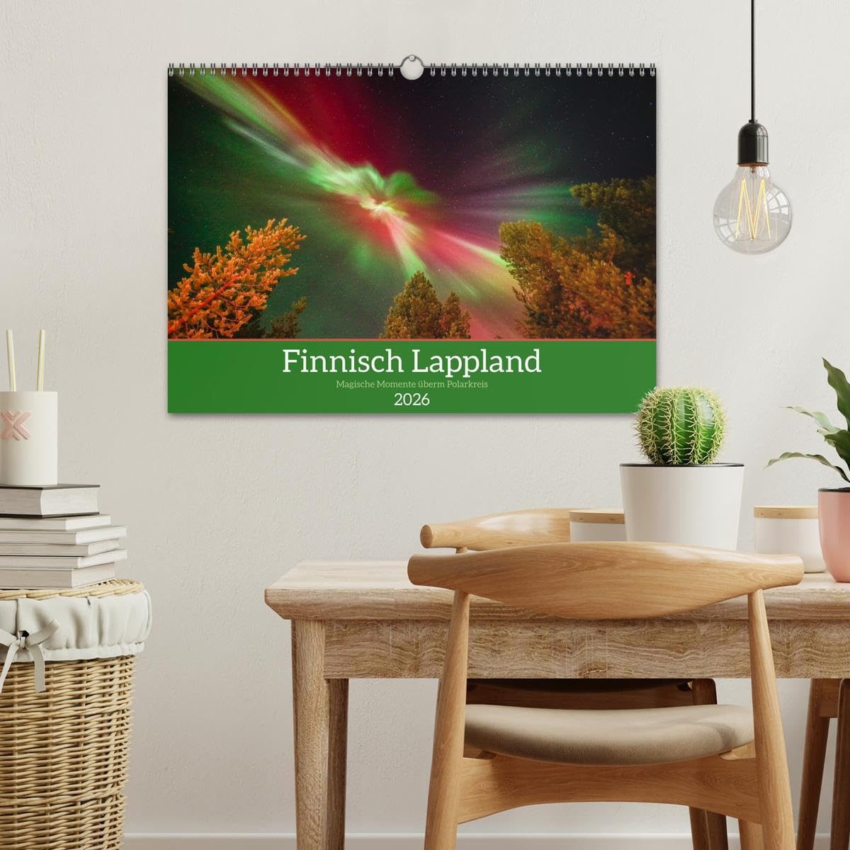 Finnisch Lappland (Wandkalender 2026 DIN A3 quer), CALVENDO Monatskalender: Weite Natur, Rentiere und Polarlichter: Für alle Finnland/Lappland-Fans ein toller Begleiter durchs ganze Jahr!