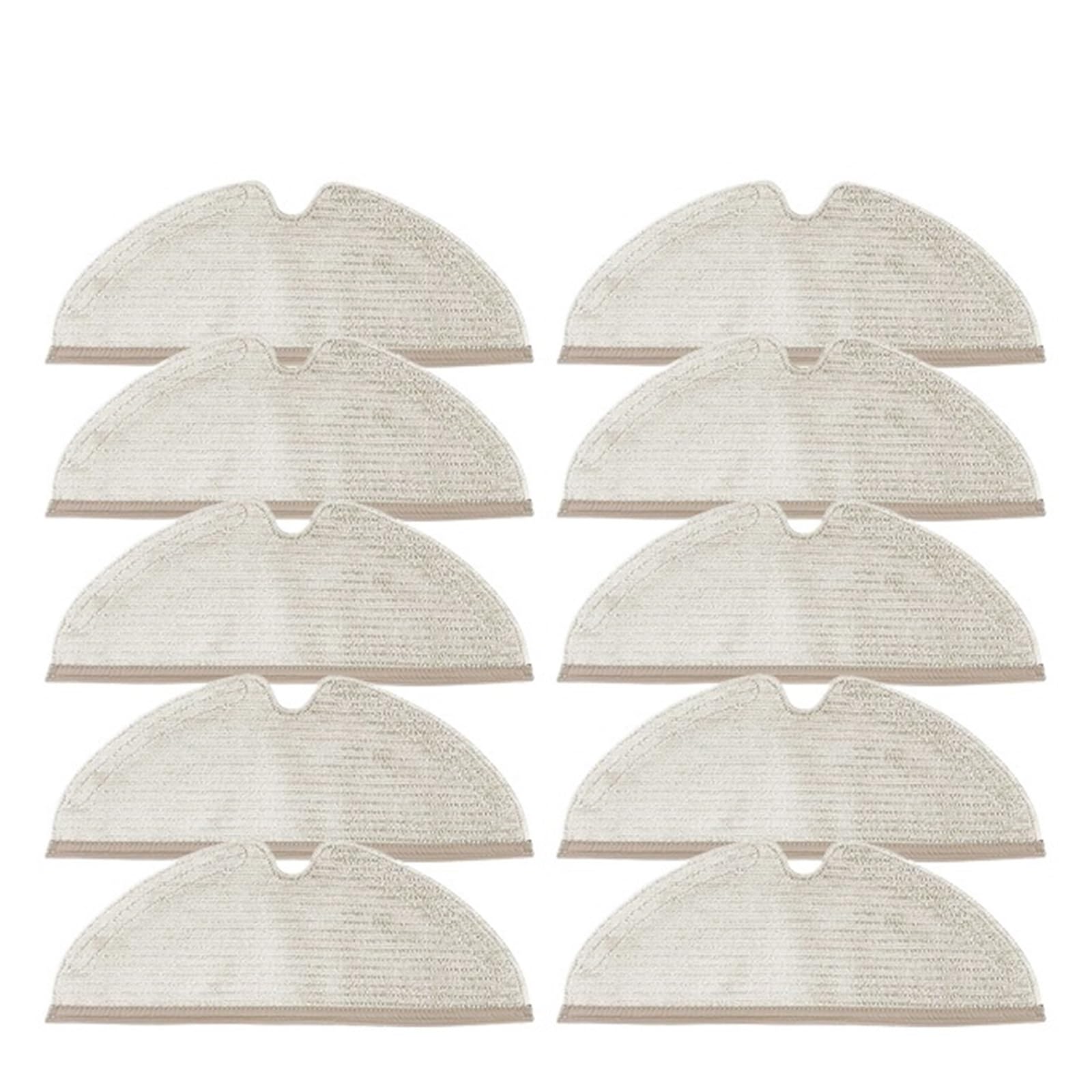 SLAQEYDJS Replacement Mop Cloths Compatible With Xiaomi And Roborock S5 Max S6 Pure S6 MaxV S5 S51 S50 S55 E25 E35 Robotic Vacuum Cleaner(2pcs)