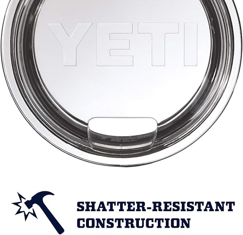 Miniatura 5 de Taza YETI Rambler de 14 onzas, de acero inoxidable, con aislamiento al vacío y tapa estándar