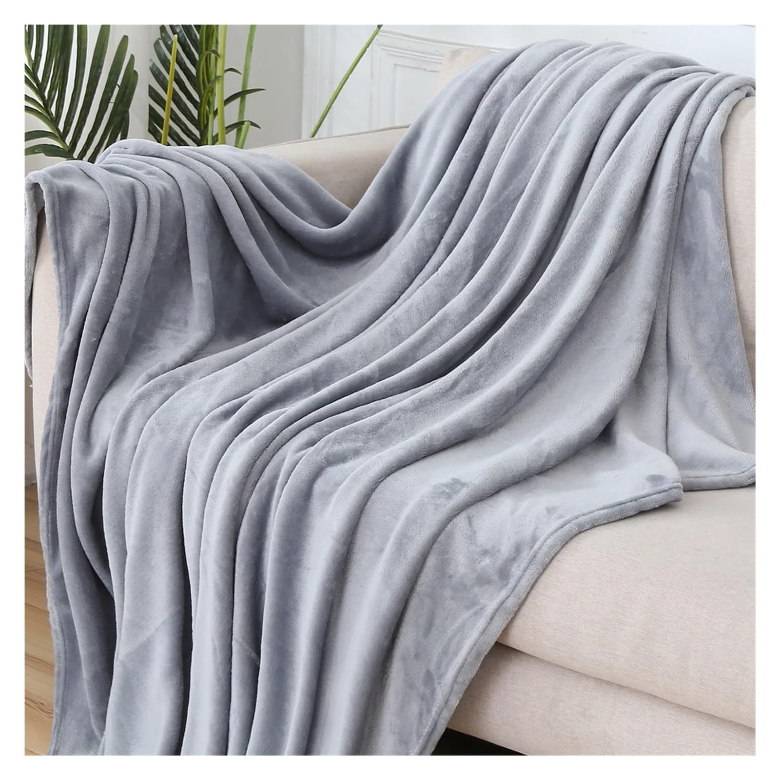 GCYEIDMA Throw Blanket 1pc Throw Blanket for Couch,Soft Fuzzy Fluffy for Bed and Sofa Versatile(Color6,130x150cm)