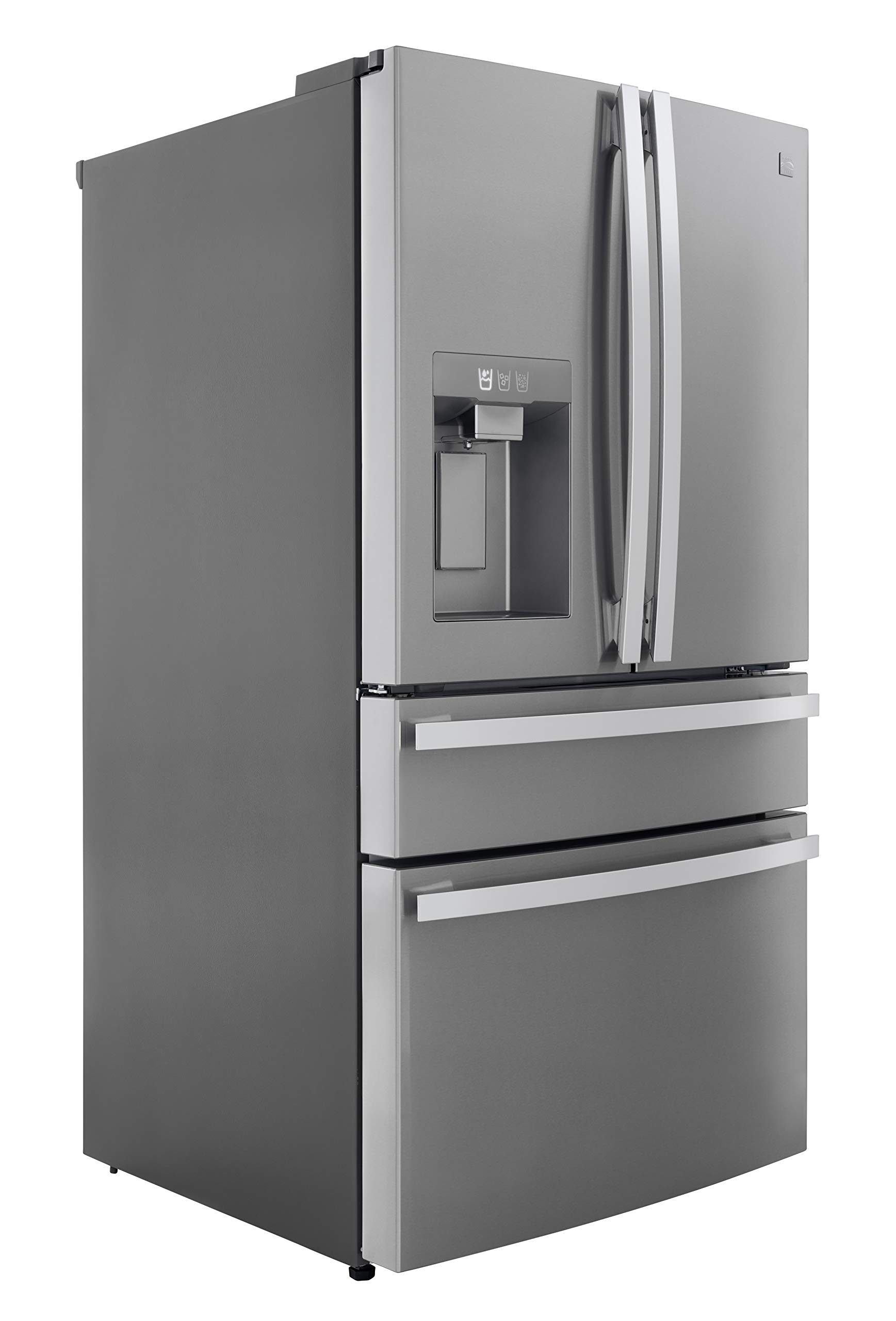 stainless steel kenmore french door refrigerator