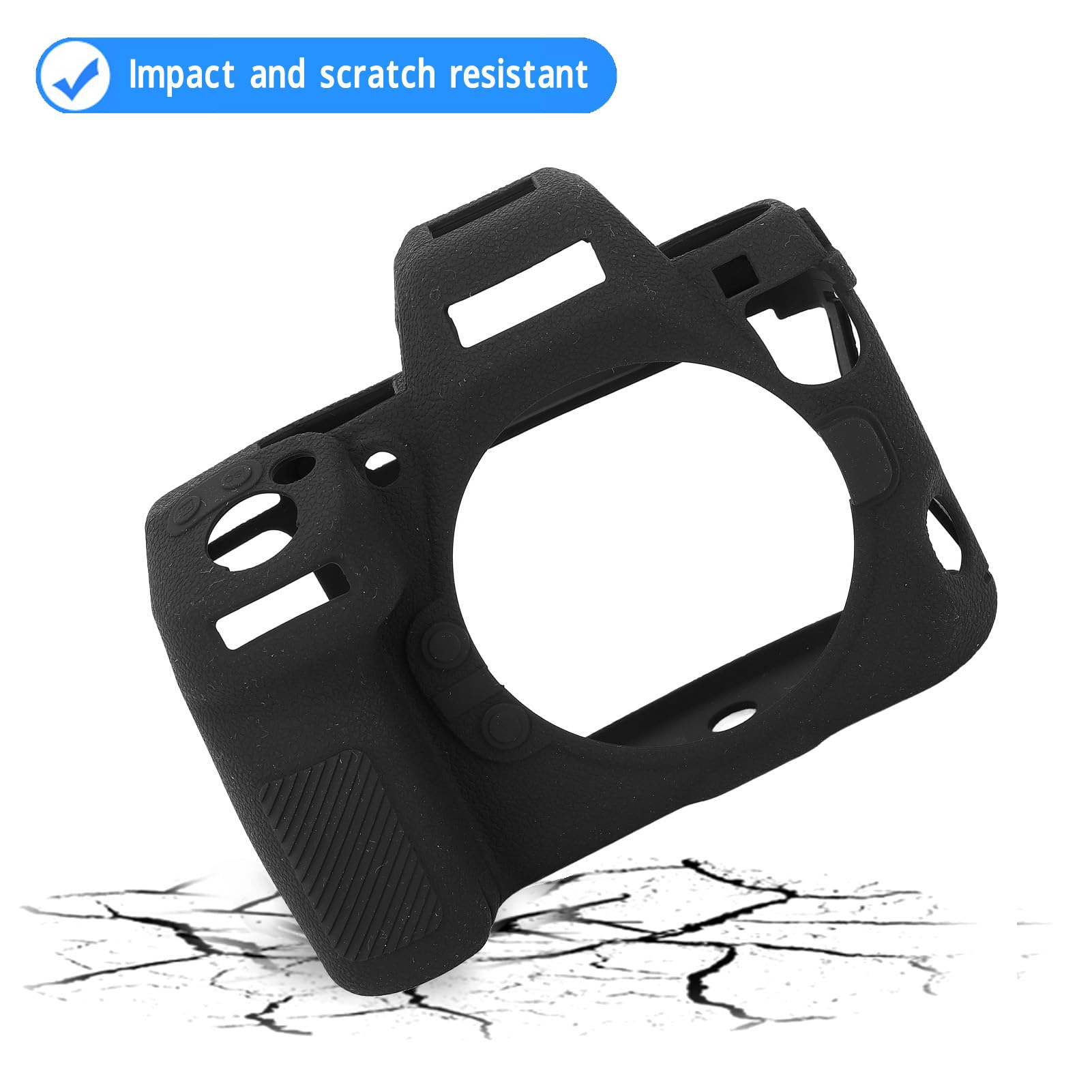 Custodia in Silicone per Fotocamera Antigraffio Leggera per Z8 Facile Installazione per Vlog