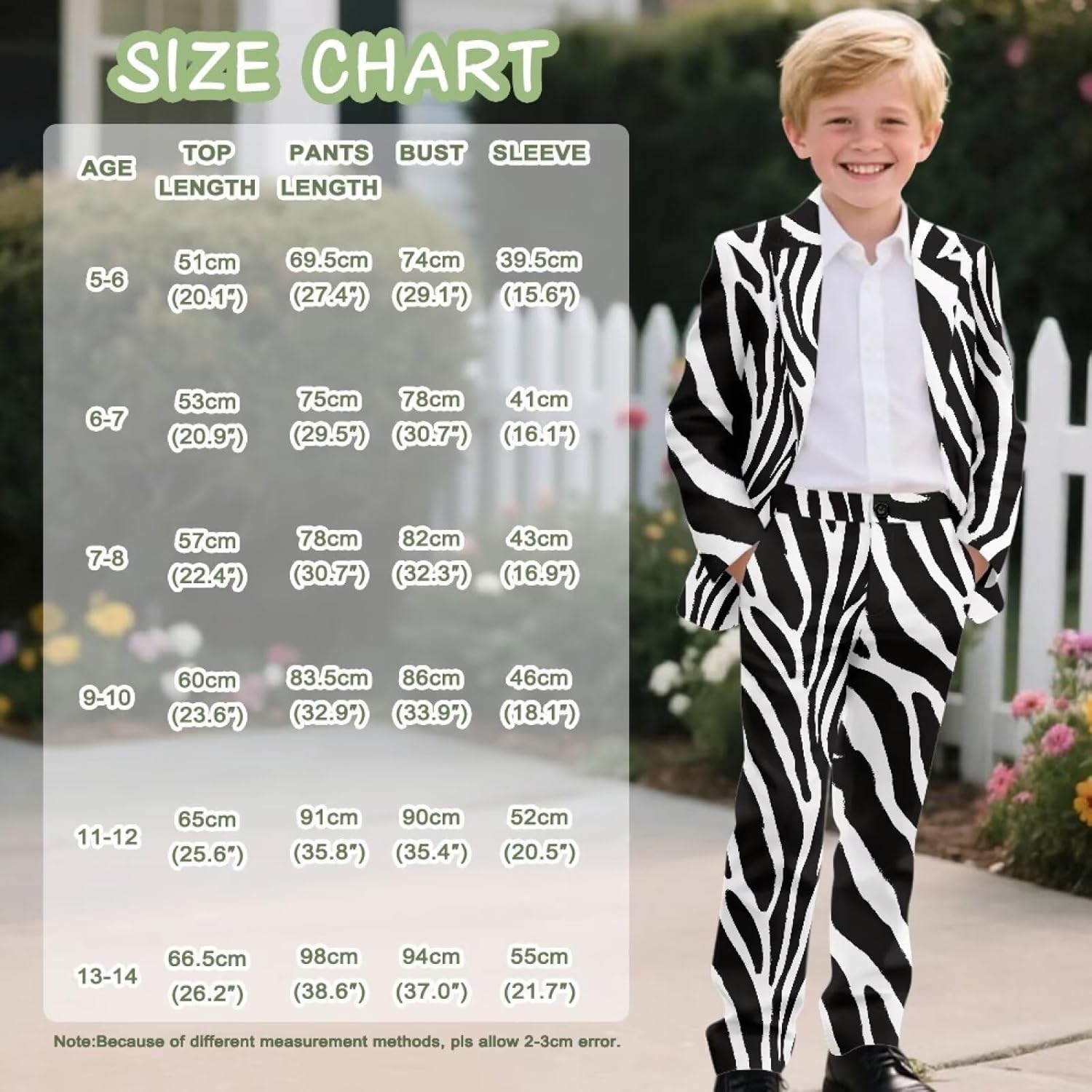 AFPANQZ Boys Wedding Guest Outfit Slim Fit Boys Blazer Pants Set, Classic Kids 2 Piece Sport Coats Suit with Pockets
