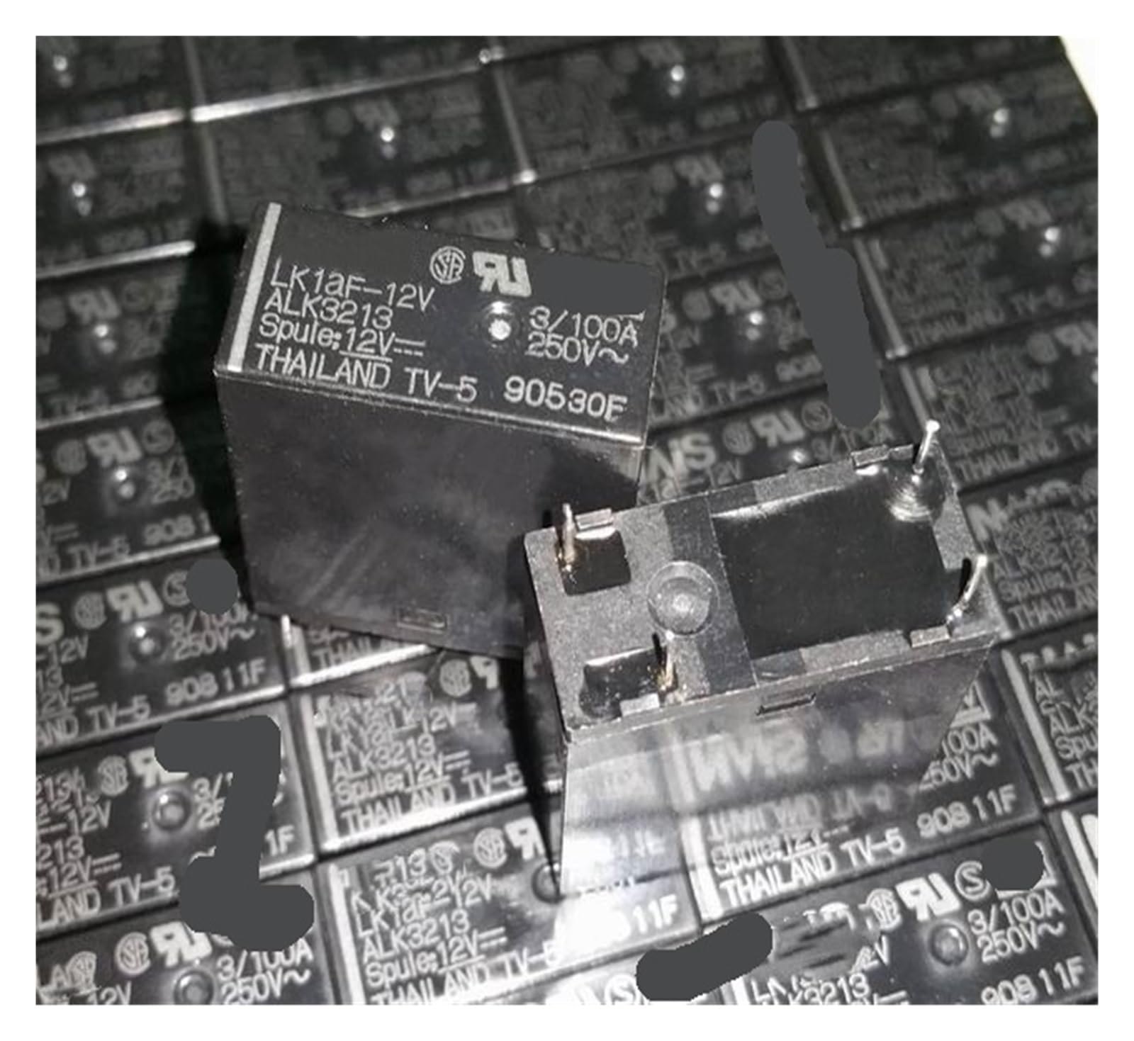 Relais LK1aF-12V ALK3213 4 broches pour réparer carte de chauffage