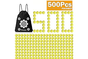 Upgraded 500-Round Balls Refill Pack for Nerf Rival Battle