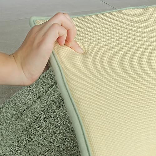 Miniatura 4 de Alfombra de baño de felpa súper suave para baño, alfombra de baño gruesa antideslizante para interiores, alfombra de ducha para baño, bañera,