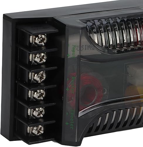 Miniatura 8 de KIMISS Crossover pasivo de audio para coche, 2 unids 2 vías de audio de coche crossover sobrecorriente universal disipación de calor altavoz divisor