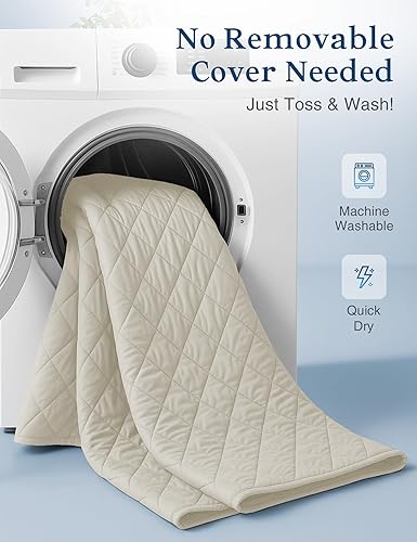 Vista 22 de ZonLi Q-Max 0.5 - Manta refrescante para durmientes acalorados de 50 x 70 pulgadas, ligera, fresca al tacto, transpirable, para sudores nocturnos