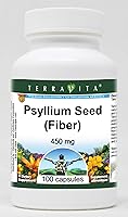 Vista 1 de Semilla de psyllium (Fibra) - 450 mg (100 Cápsulas, ZIN 511401)