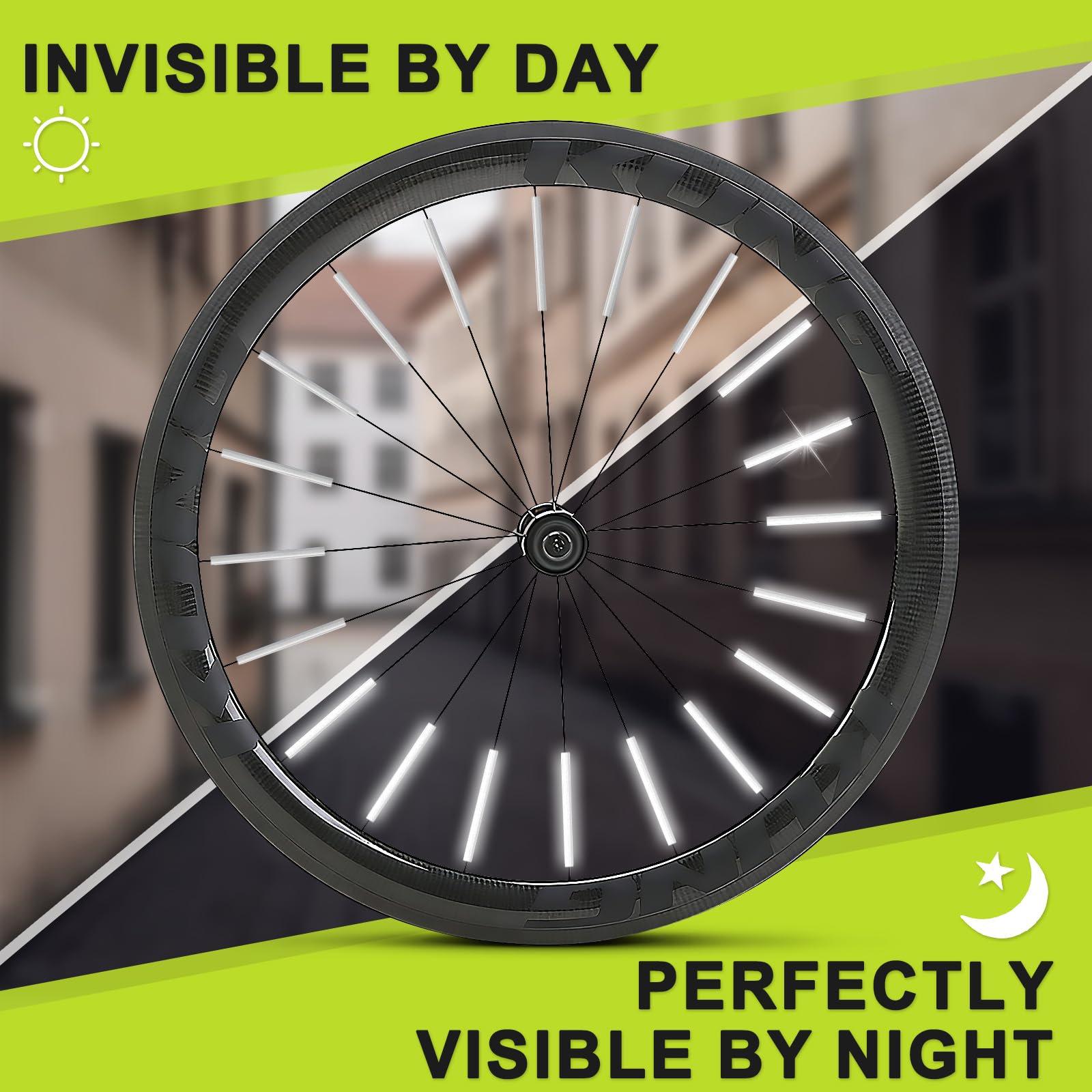 Reflektory szprychy rowerowe
