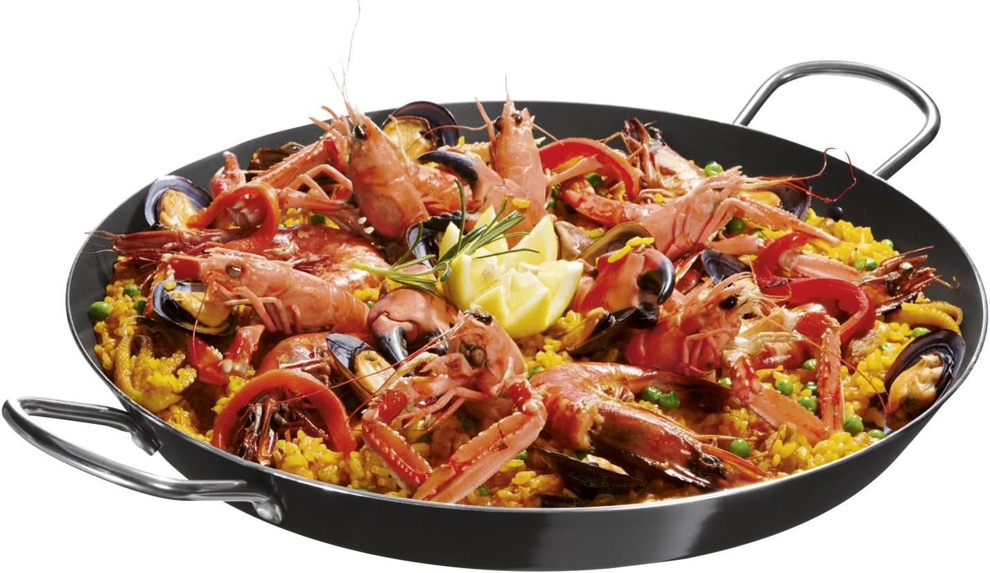 XL Paella Pan Teflon Diameter 38 cm Paella Pan