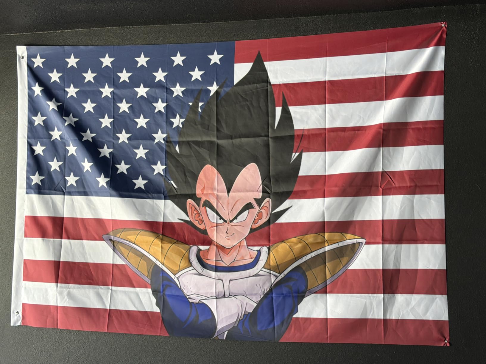 Custom American Tapestry Flag with Picture photo review