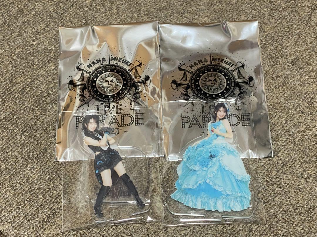 Amazon.co.jp: 水樹奈々 LIVE PARADE 2023 アクリルスタンド 2点