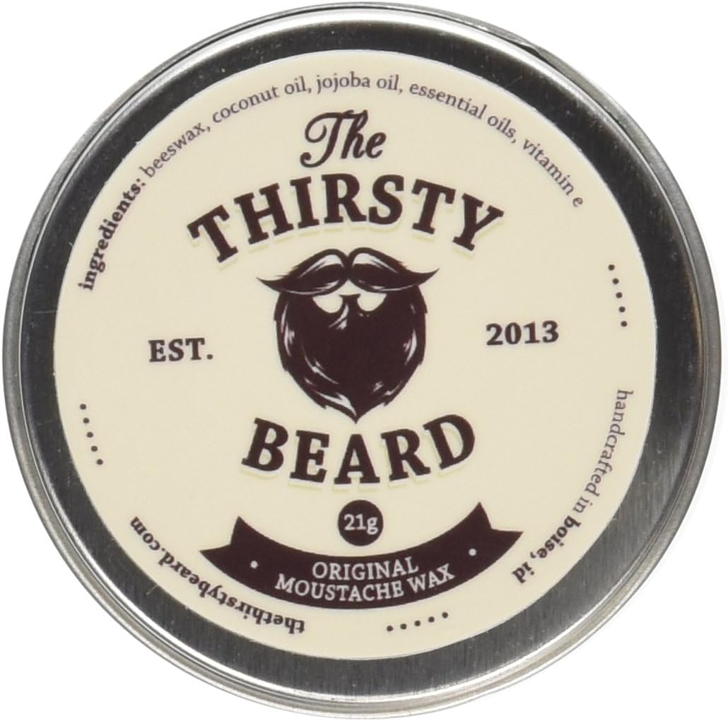 Moustache Wax (Original Scent) .75oz Tin