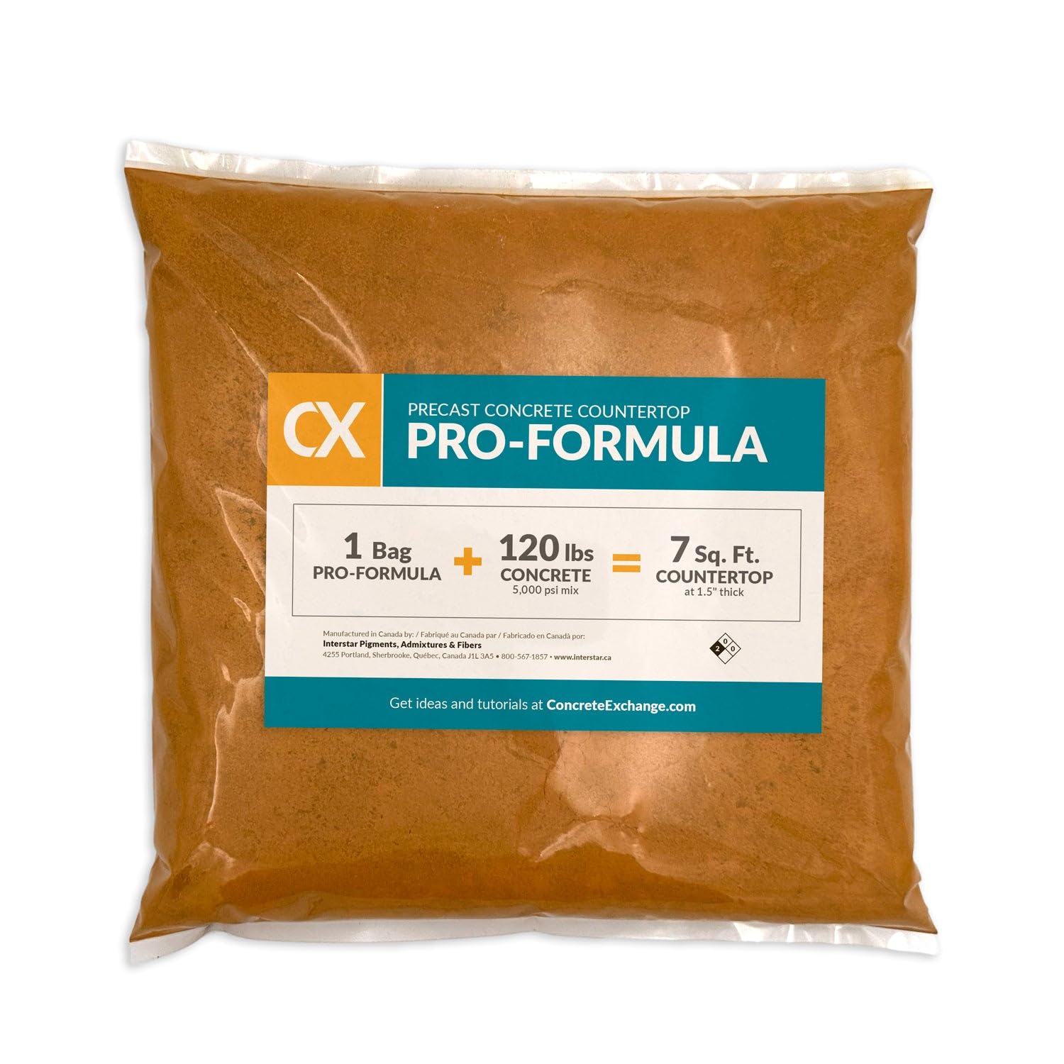 CX Pro-Formula Precast Concrete Countertop Mix | Brick