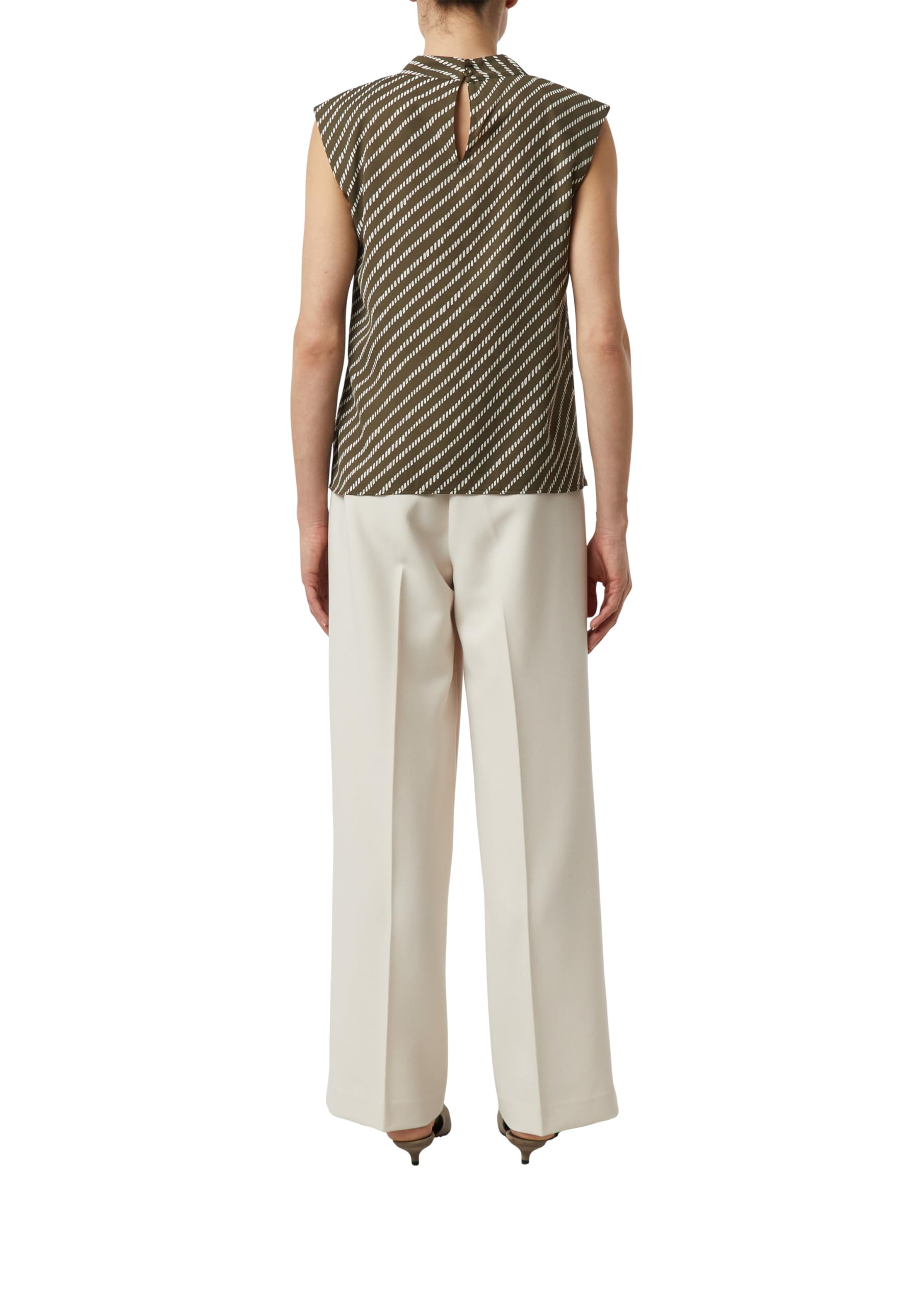 Comma Camicia a Maniche Corte Donna