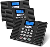 SANZUCO 60D Wireless Intercom System for Home: 1400ft Full Duplex, 18 Channels, Hands-Free Group Call, 3 Stations