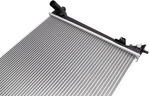 Miniatura 4 de TRQ Radiador de 1 fila de núcleo de aluminio compatible con Hyundai Tucson 2.0L 2016-2018 Tucson 2.4L 2019-2021 Tucson 2017-2021 Kia Sportage 2.4L