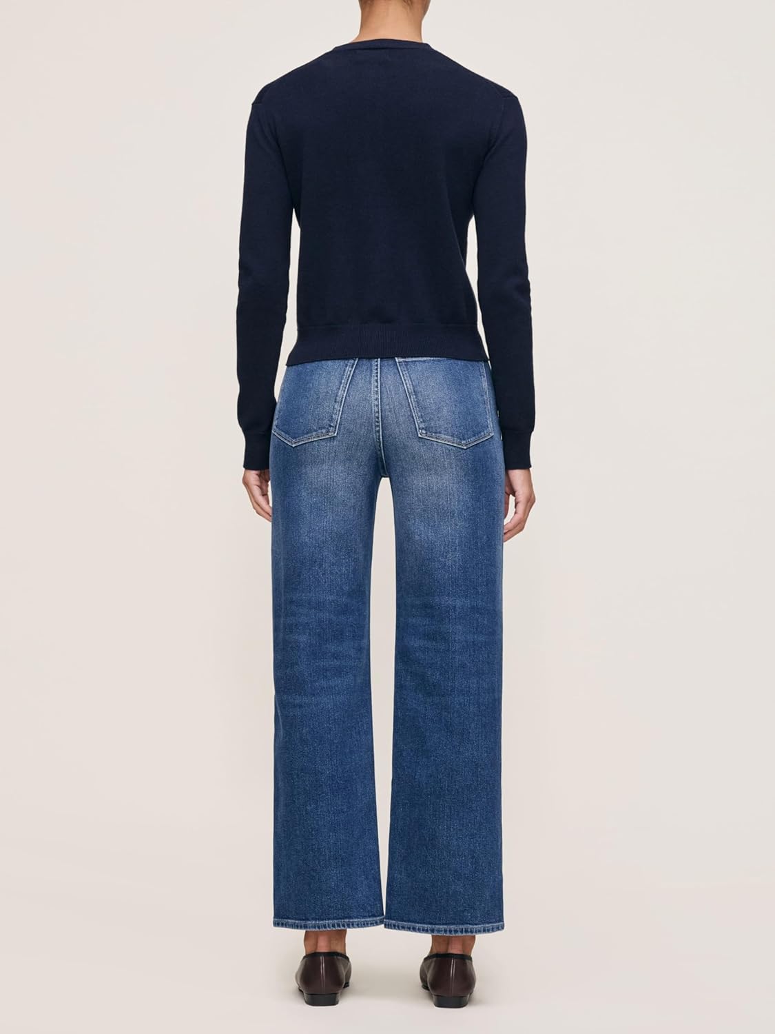 DL1961 Womens Karmine Wide Leg Jeans - High Rise - Image 4