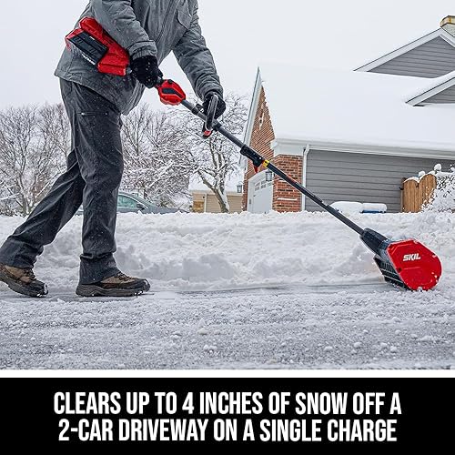 Miniatura 9 de SKIL PWR CORE 40 - PSS1200 - Pala de nieve (12 pulgadas), color rojo