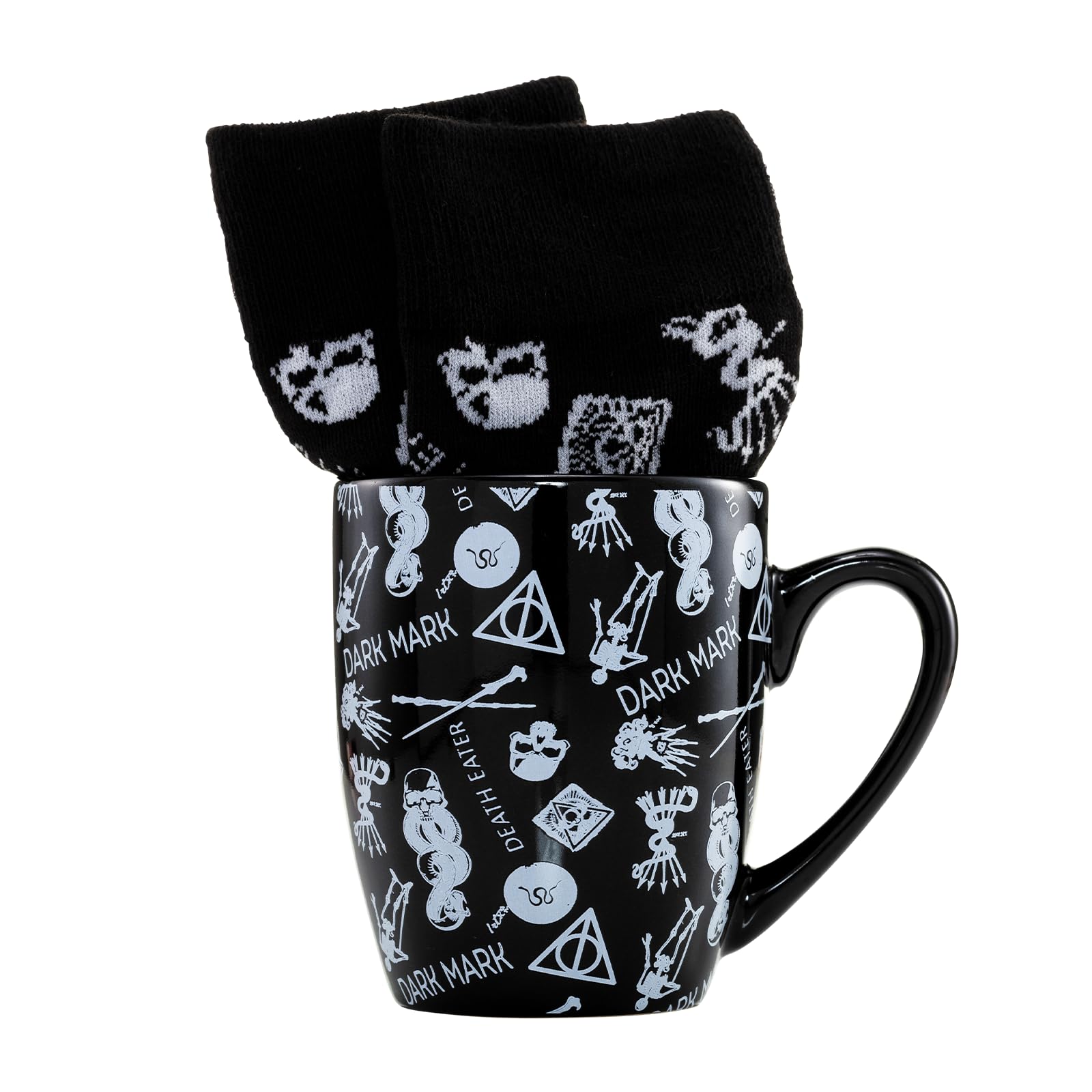 Pyramid International Harry Potter (Dark Arts) Female Mug & Cozy Sock Set, Unique Gift for Female Potterheads - Image 2