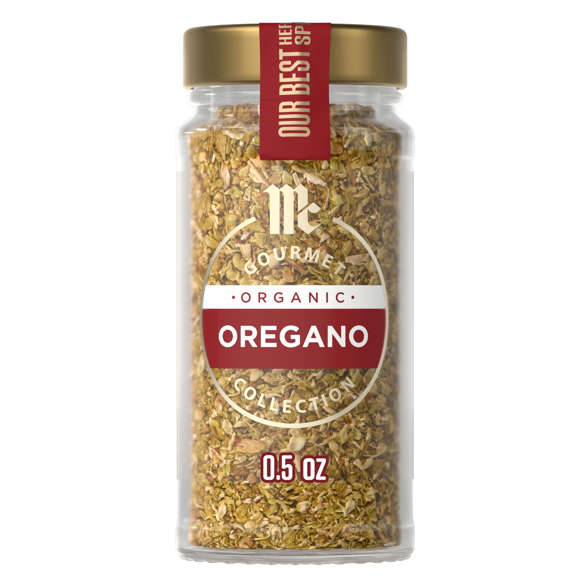 McCormick Gourmet Organic Oregano, 0.5 Oz