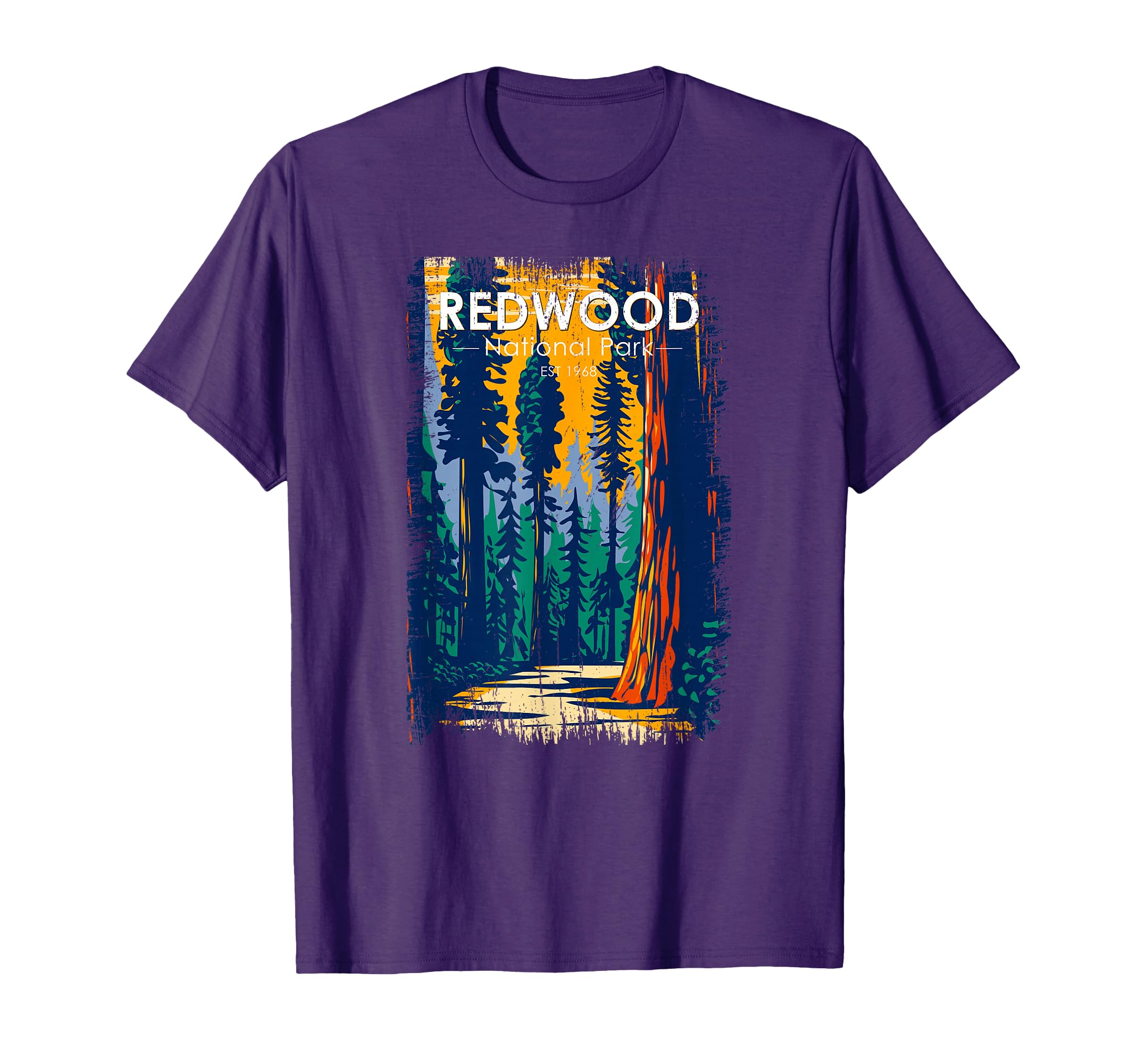 Redwood National Park Vintage Distressed T-Shirt