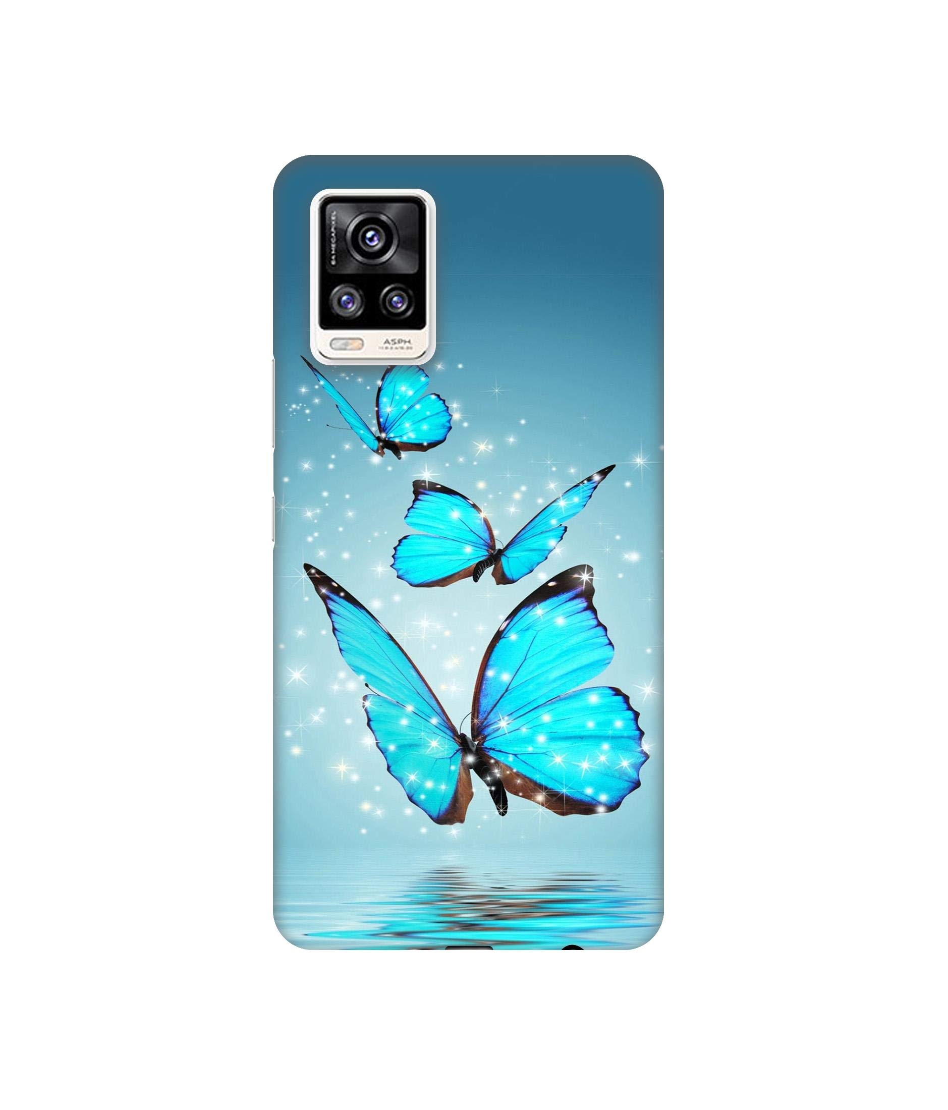 Casotec Plastic Flying Butterflies Design 3D Printed Hard Back Case Cover for Vivo V20, Multi-Colored (B08RYT81MS) Amazon Price History, Amazon Price Tracker