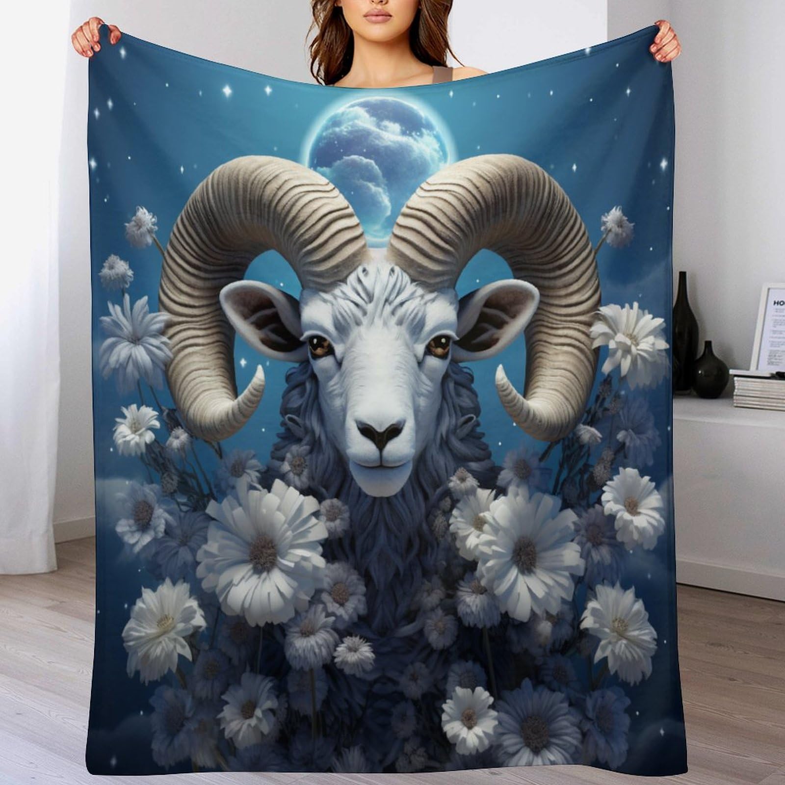Couverture en flannel douce pour le camping et la maison 130x180cm