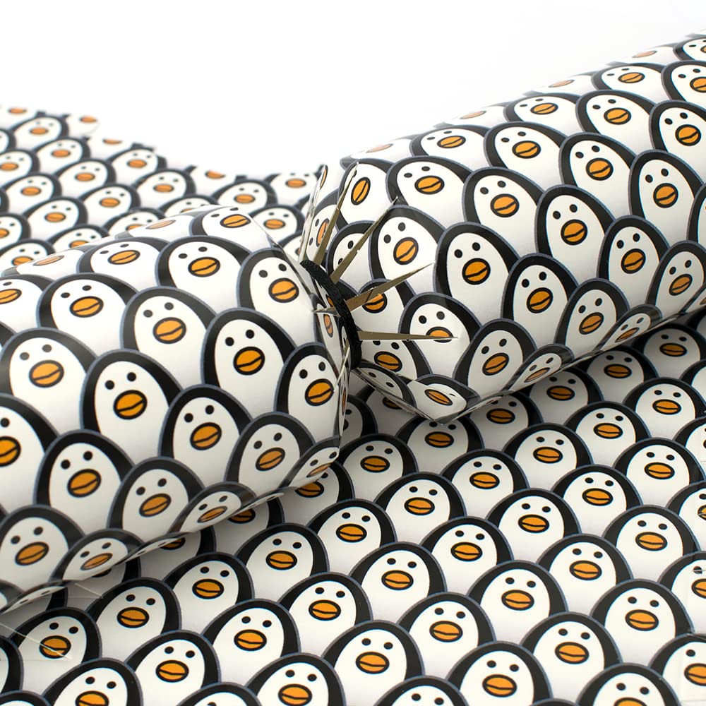 That's Crackers! Black 6 Large Just Penguins! Christmas Cracker Making Craft Kit - Make & Fill Your Own
