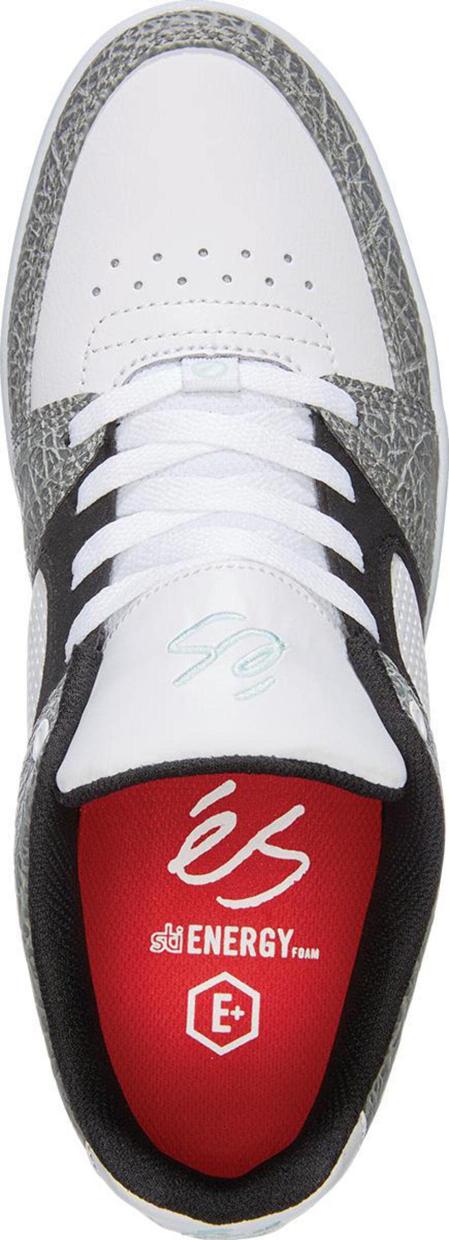 eS Accel Slim (Elephant Pack) Black/White/Turquoise Men's 8, Women's 9.5 Medium