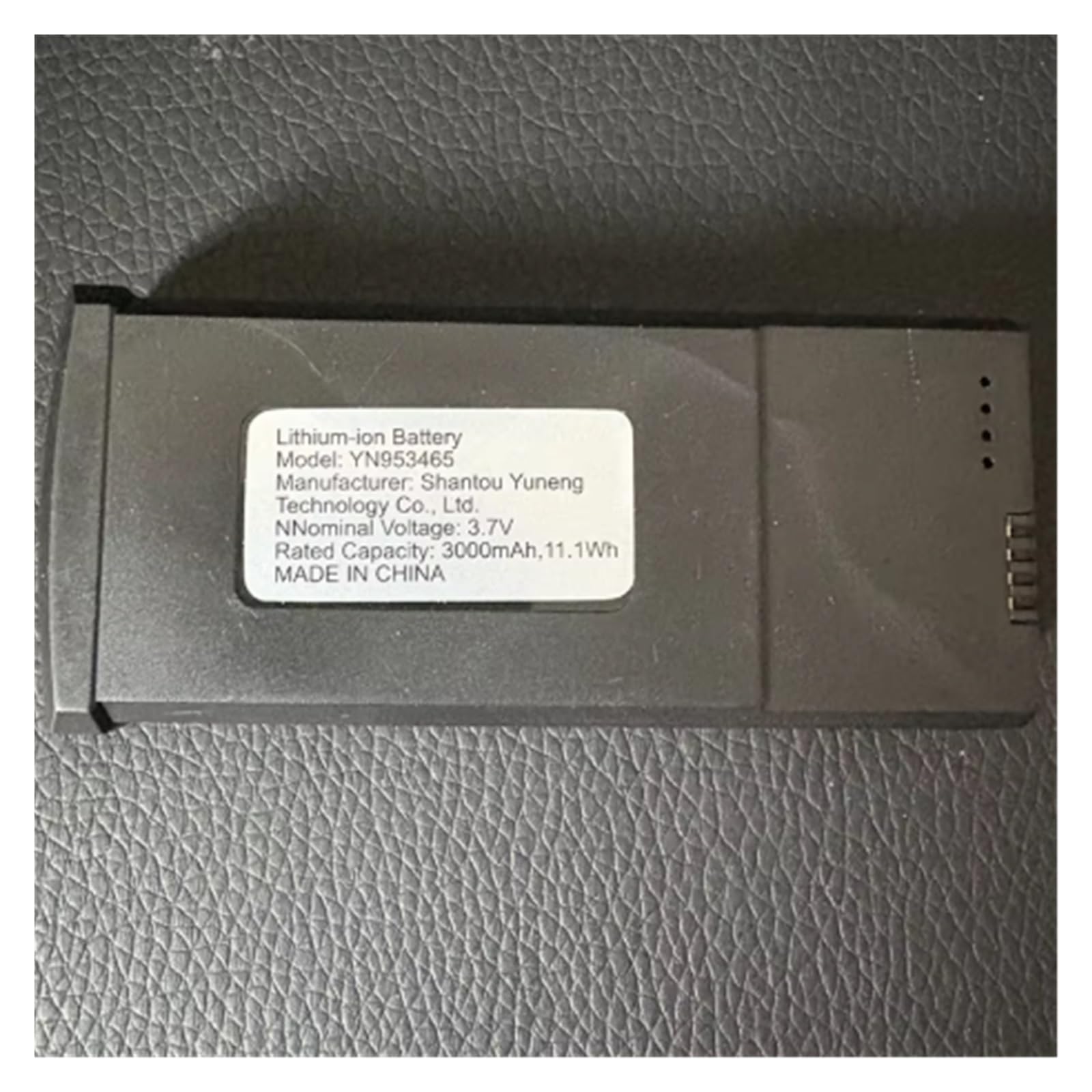 Repuestos de batería Lipo de 3,7 V 3000 mAh, compatibles con Accesorios de batería Originales for Drones RC Quadcopter M66MAX sin escobillas(2PCS)