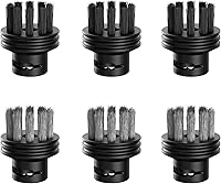 Vista 1 de Aspiron CA019LV-US-1 Cabezales de cepillo limpiador de vapor, color negro