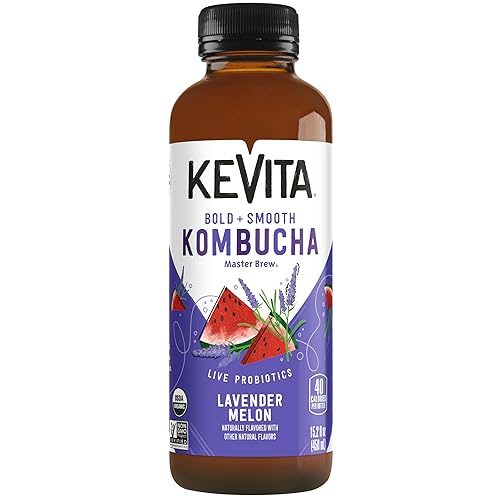 KeVita Lavanda orgánica melón Kombucha 152 fl oz