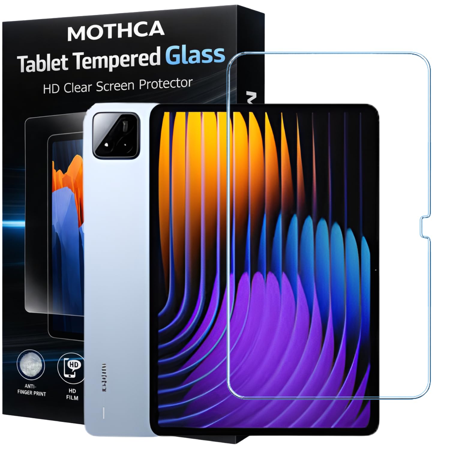 Mothca Premium Tab Tempered Glass For OnePlus Pad Go 2 12.1 // OnePlus Pad 2 With Installation kit (Pack of 1) — Amazon image 18