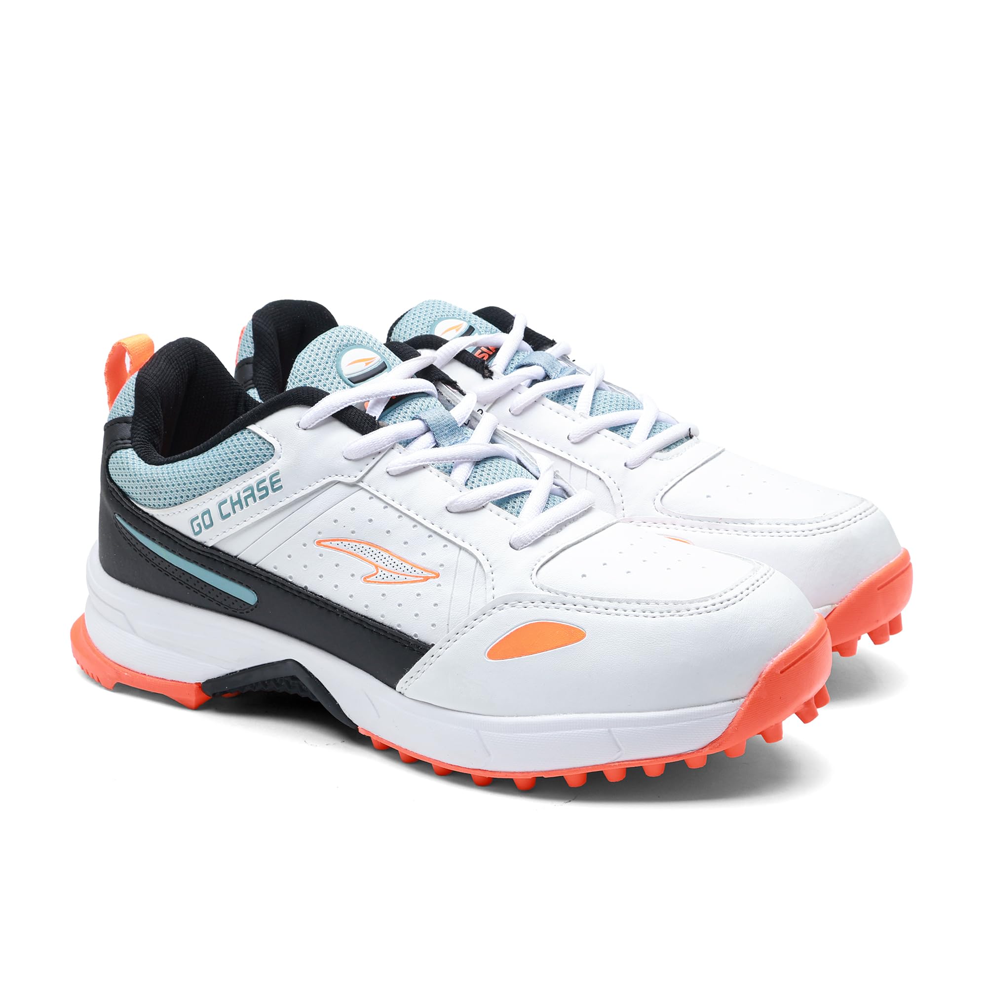 ASIAN All Rounder-01 Men’s Cricket Shoes | Lightweight, Durable Sports Shoes with Superior Grip, Cushion Comfort & Steady Support for All-Terrain Cricket Play