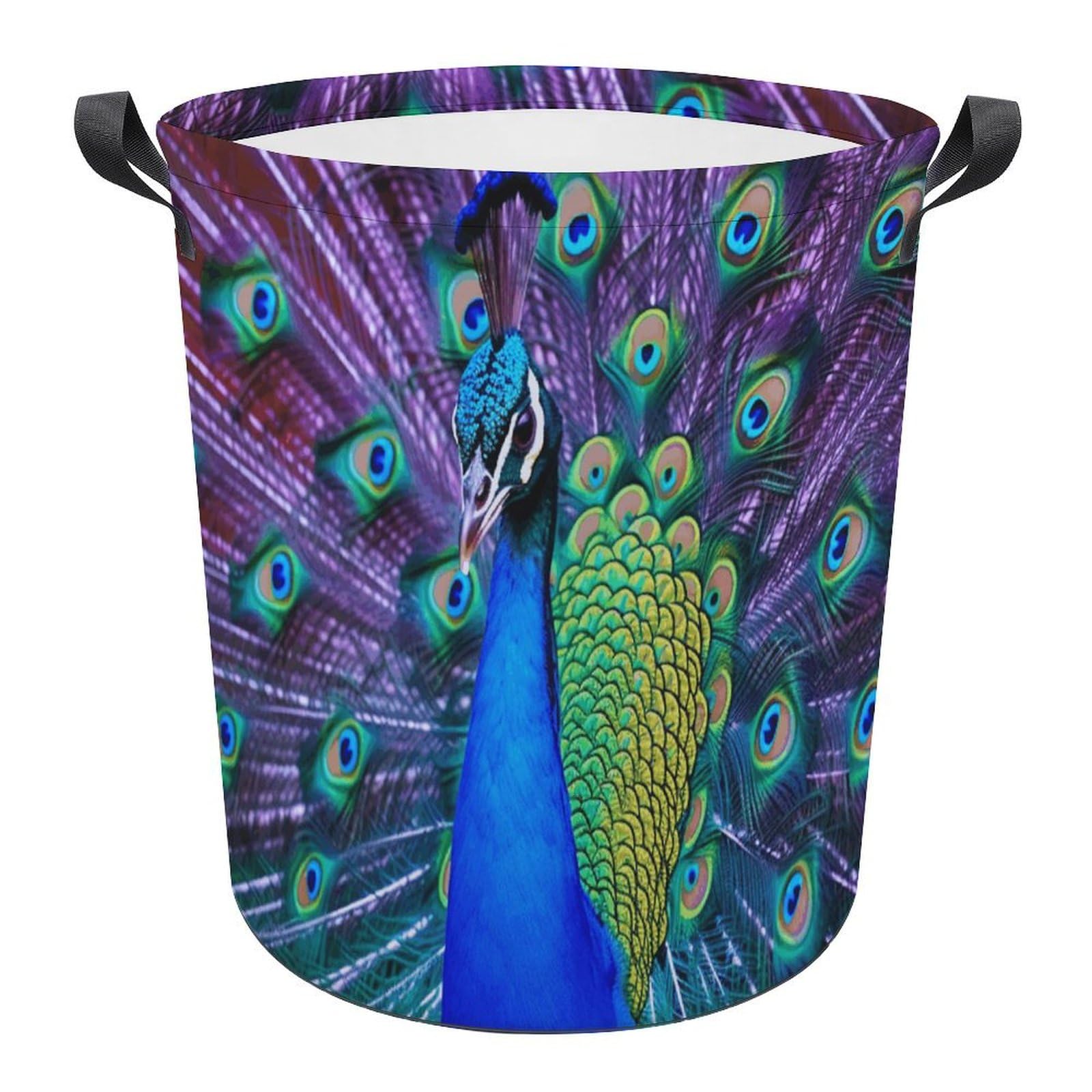 Grand panier à linge facile à transporter pour salle de bain