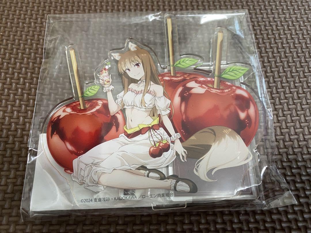 狼と香辛料 りんご ホロ アクリルスタンド Amazon.co.jp: 狼と香辛料 りんご ホロ アクリルスタンド UOWA