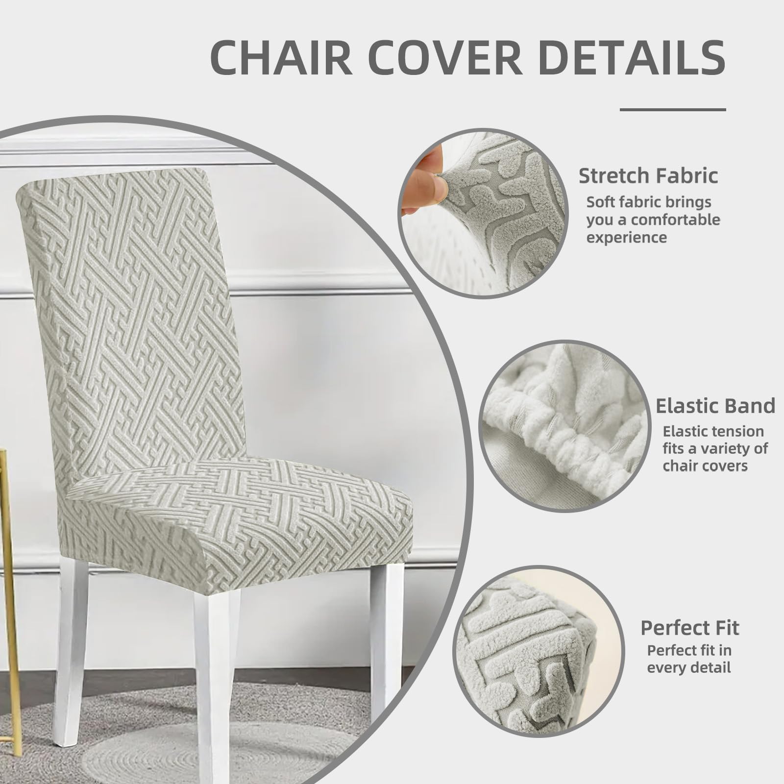 ダイニングチェア M-ROUND CHAIR | EM | COVERING Amazon.com: HUTALIM Round Universal Chair Covers Machine