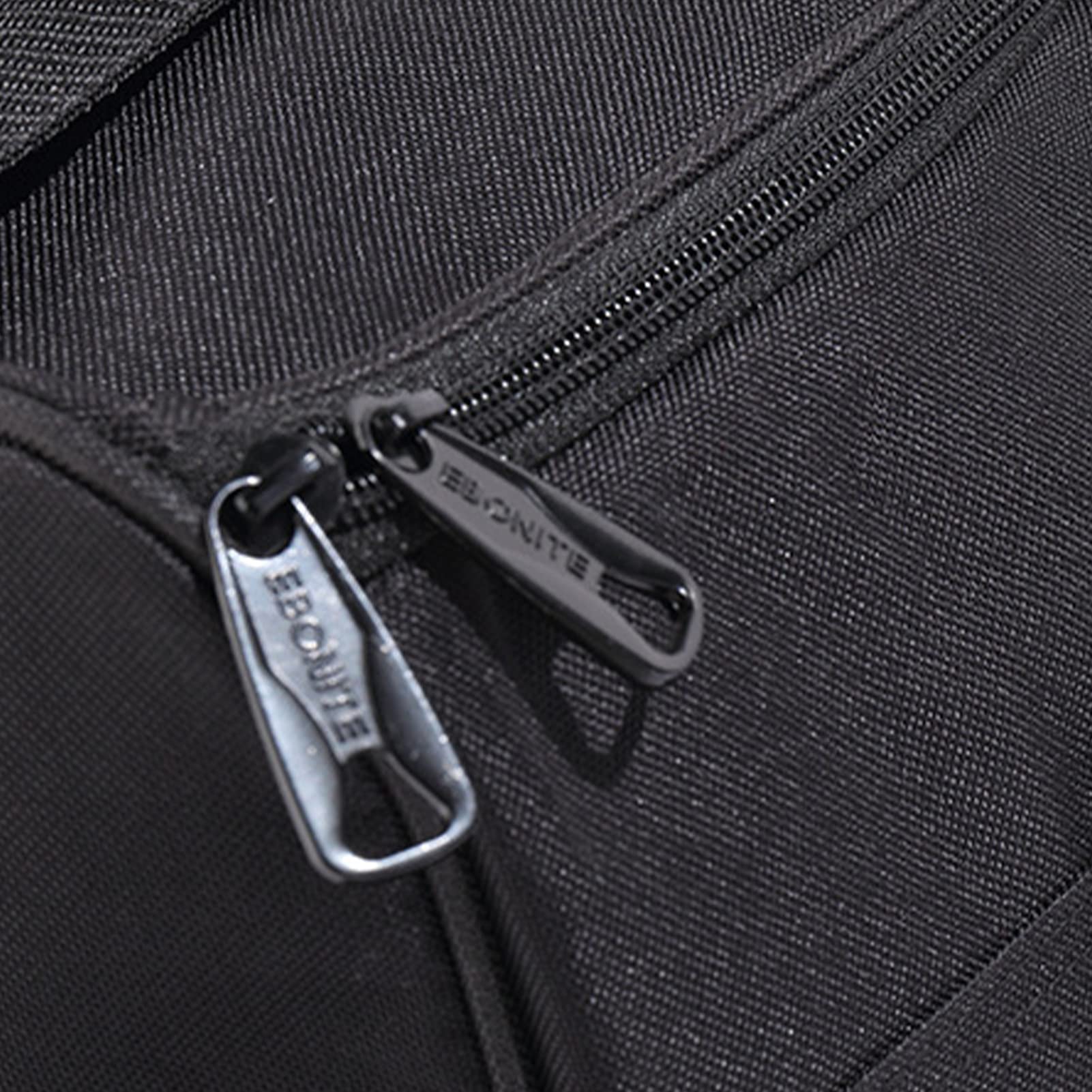 Sac De Bowling 1 Boule – Tissu Oxford 1680D – Capacité Pour Chaussures (taille 47) Et Accessoires – Bandoulière Rembourrée – Noir/bleu/rouge
