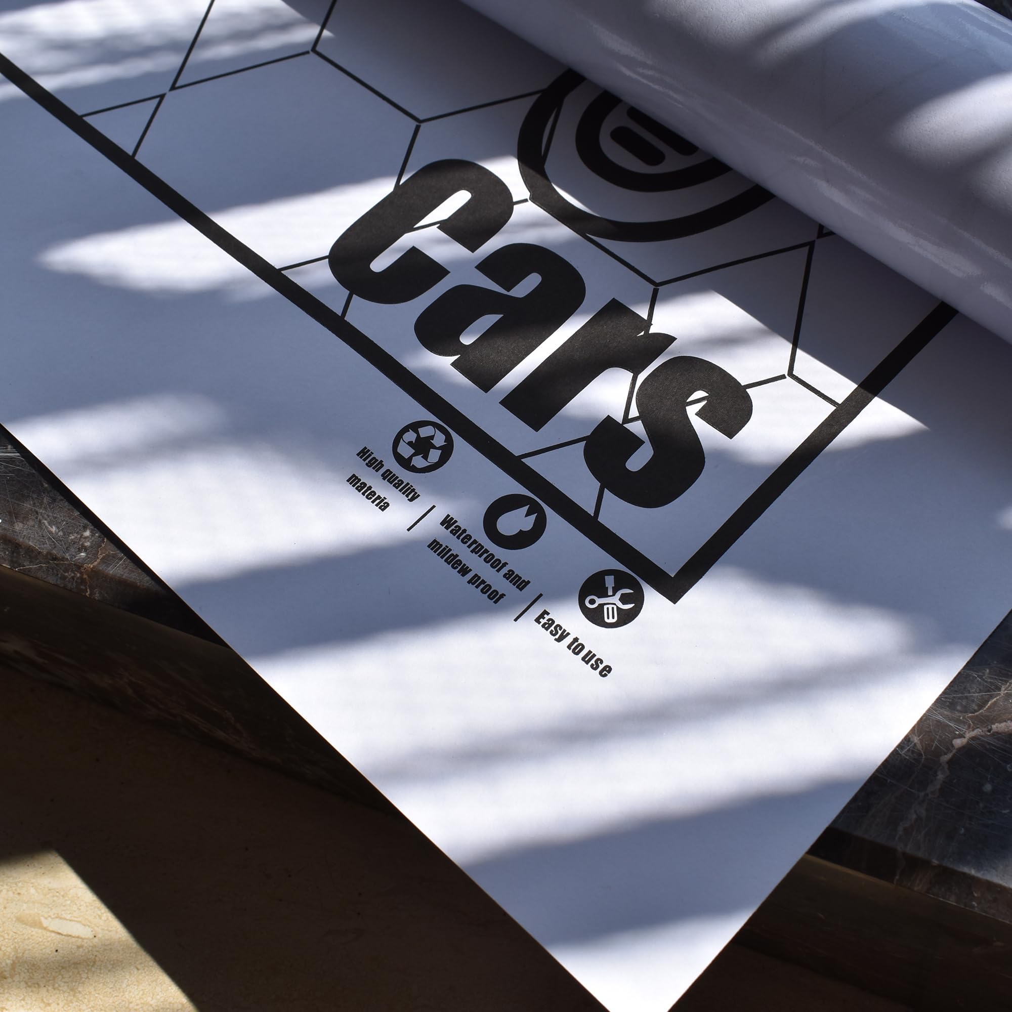 Paper Floor Mats for Cars Detail Vehicles Automotive Mat Covers Protector Detailing Detail Wash Temporary Sticky 50 Car — view 3