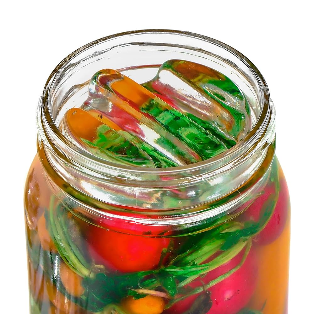 Pesi Di Fermentazione In Vetro - Per Crauti E Alimenti Fermentati, Misura 7x3.5 Cm, Con Manico - Foto 6