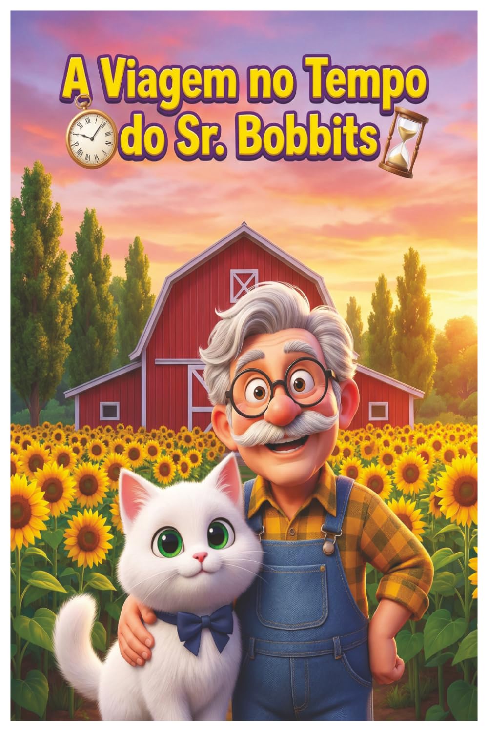 A Viagem no Tempo do Sr. Bobbits: Uma História Infantil Ilustrada de Aventuras, Amizade e Imaginação: 3 (As Aventuras do Sr. Bubbits e do Gato Bannets)