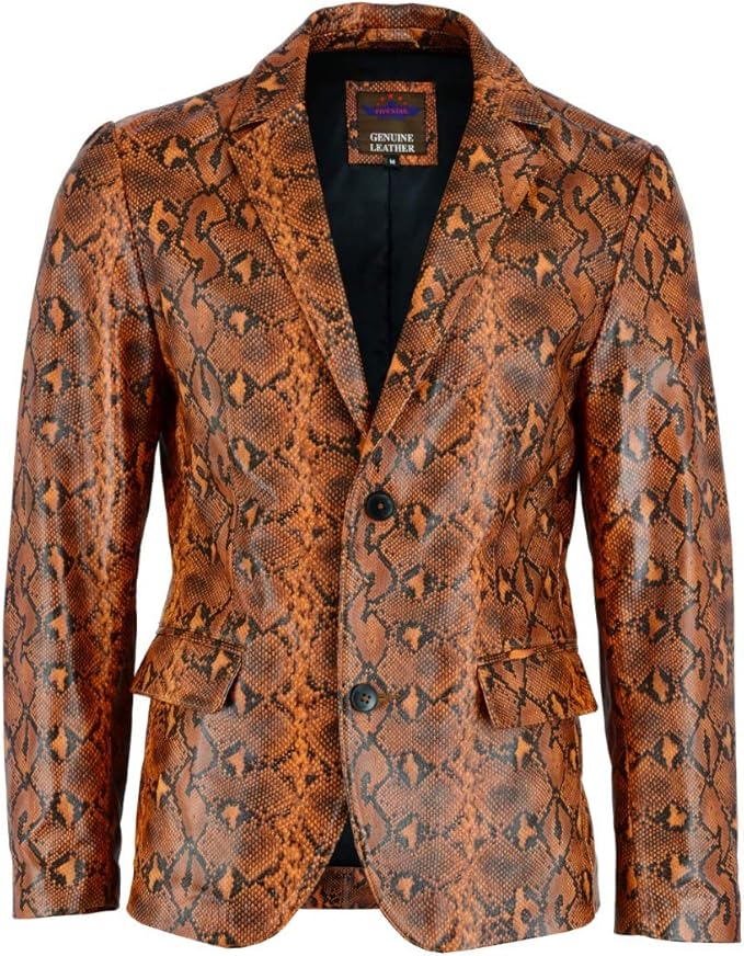 snakeskin jacket for men