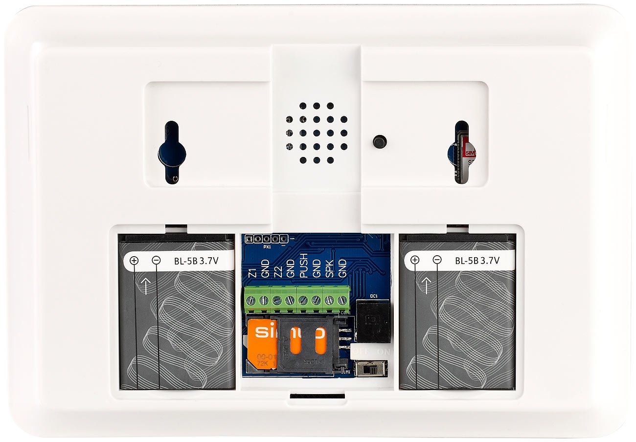 VisorTech Alarmanlage Komplettset: GSM-Alarmanlage XMD-4800.pro (Versandrückläufer) (GSM-Funk Komplett, Alarm Systeme, Solar)