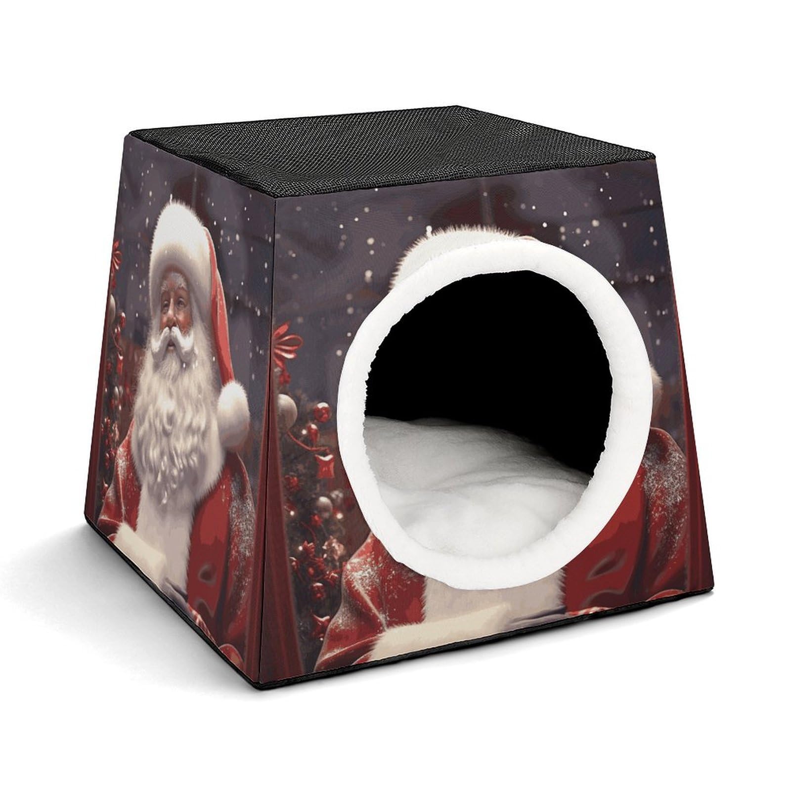 Capsule de l'espace chaude et douce pour chat d'intérieur et couchage petit chien