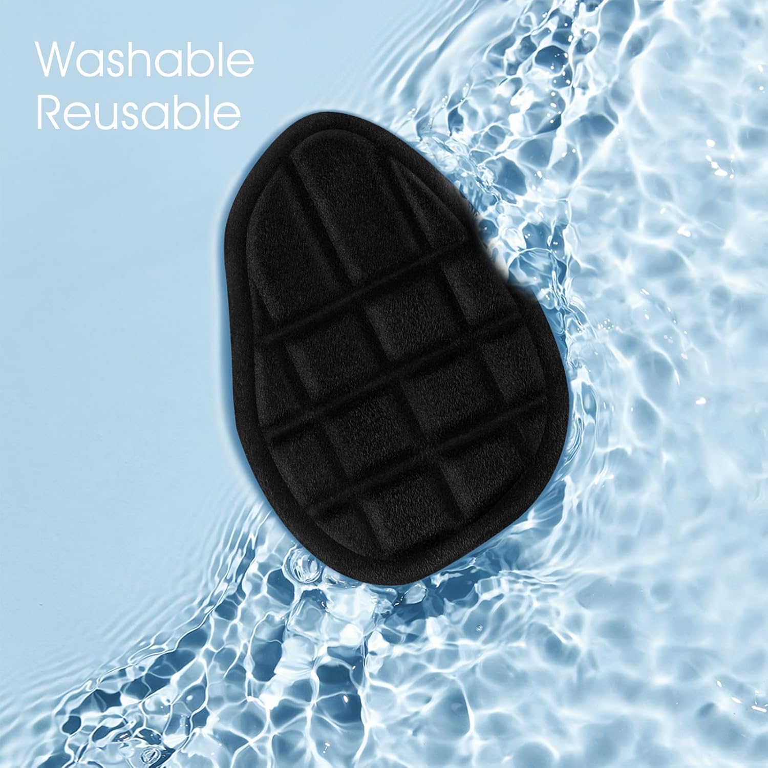 Metatarsal Pads Women, Ball of Foot Cushions, High Heel Inserts, All Day Pain Relief and Comfort, No Slip Heel Grips Liners Shoe Pads for Loose Shoe(Black) - Image 6