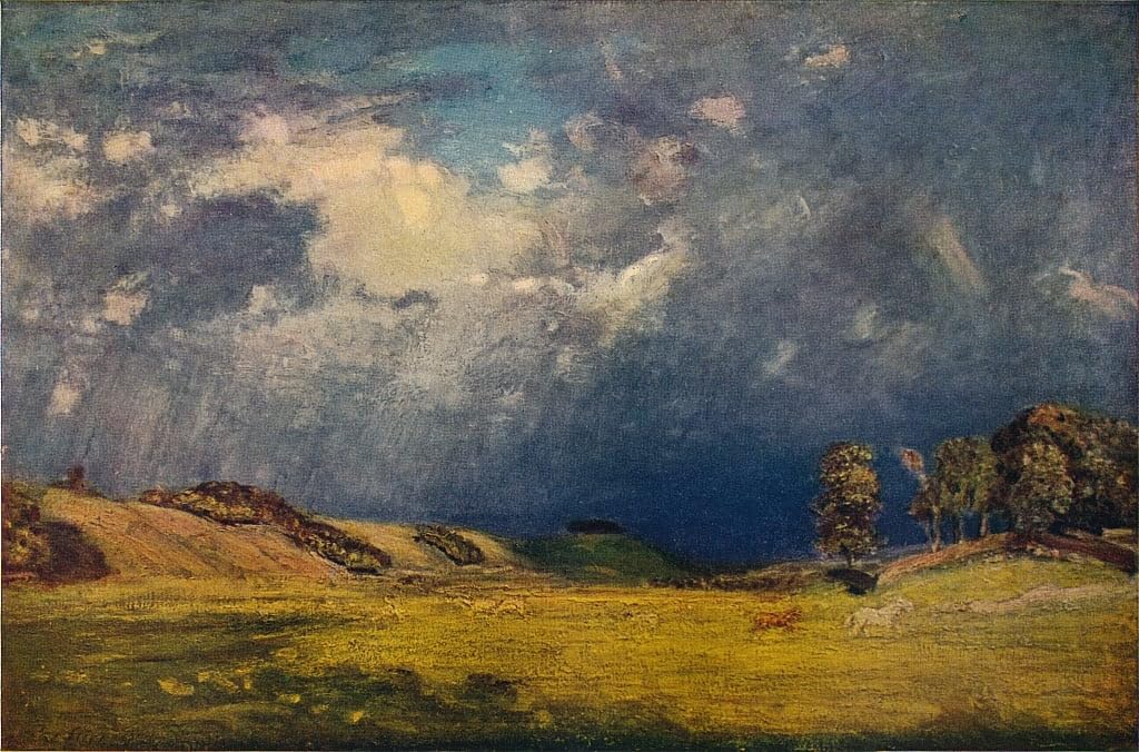 Cuadro sobre lienzo la tormenta de artista famoso con acabado premium 5