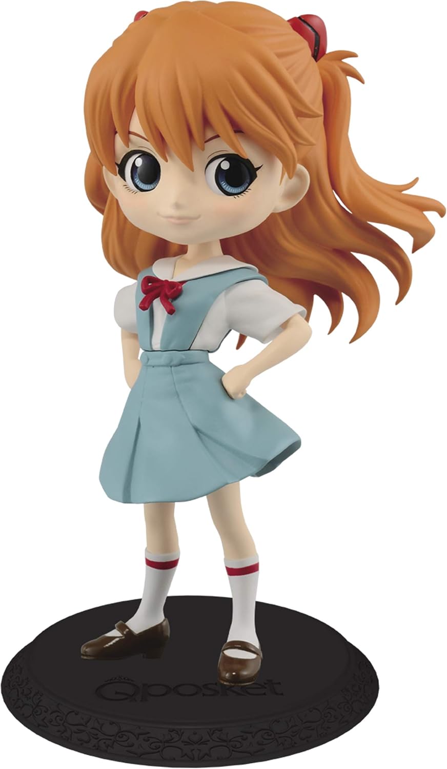 Banpresto Evangelion Movie Q Posket-Shikinami Asuka Langley-(Ver.B), Multicolor
